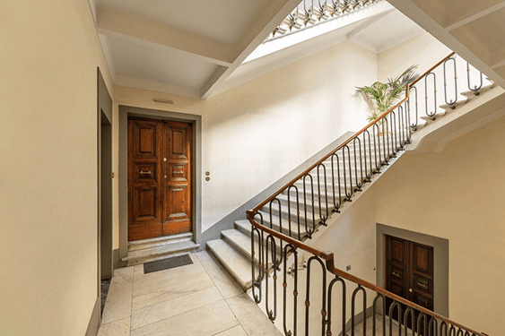 Androne precedente allo studio